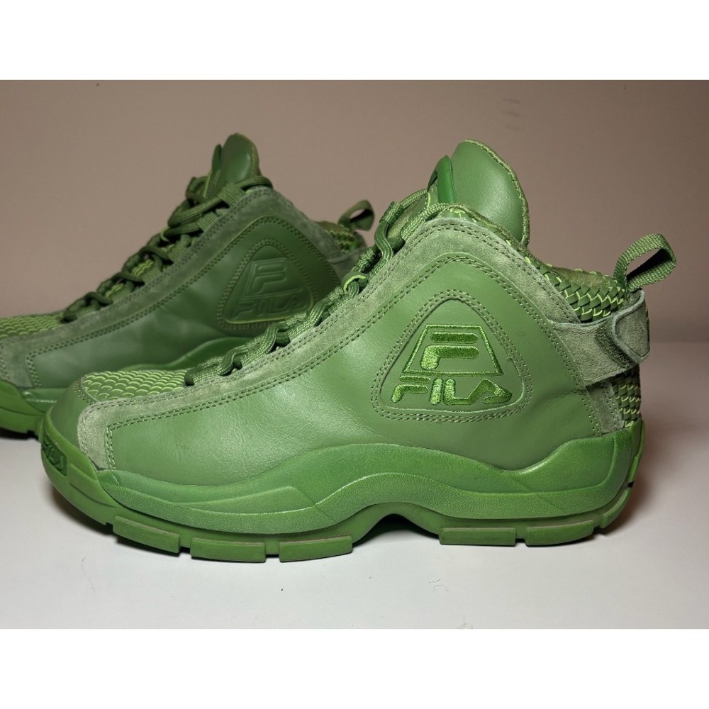 Fila Grant Hill 2 Woven sneakers in a vibrant "Forest Green" | Men's 8.5